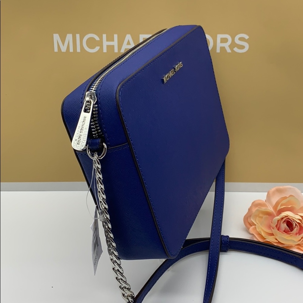 MICHAEL KORS JET SET ITEM LG EW CROSSBODY LEATHER - Picture 8 of 16